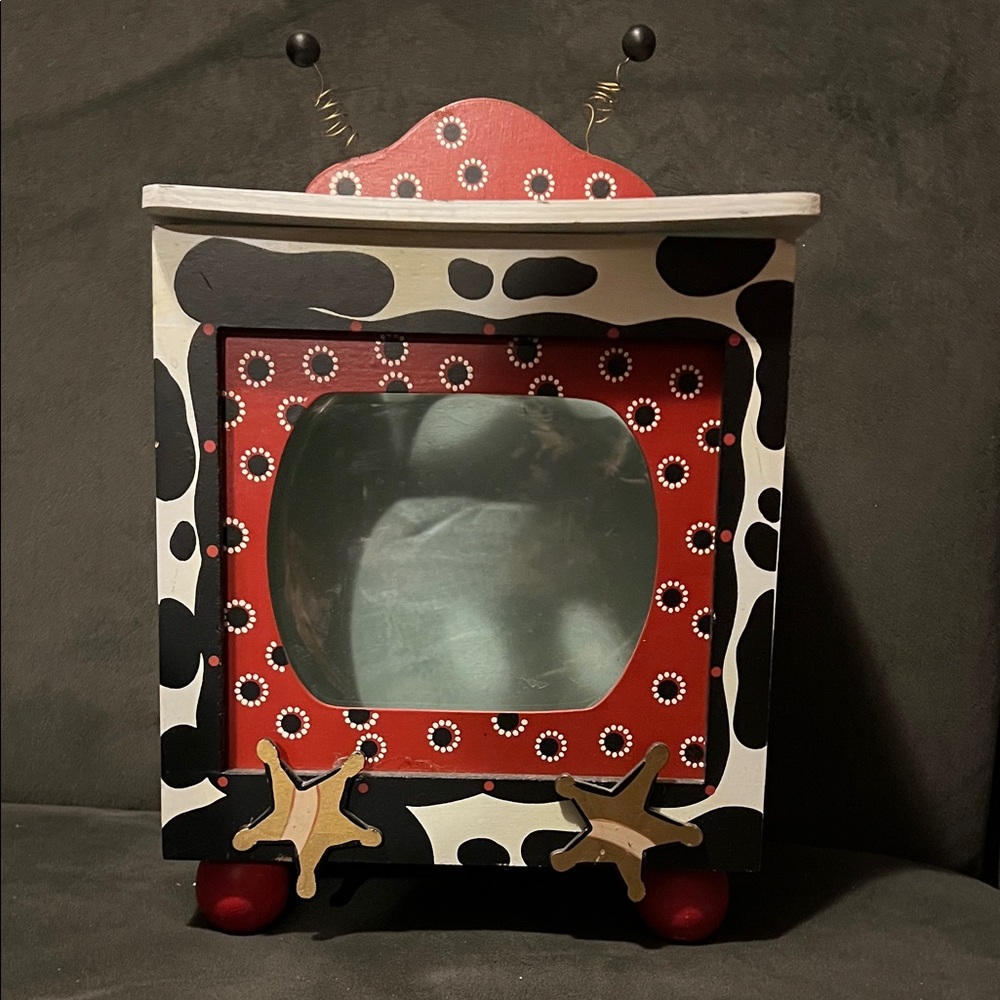 Red and Black Cowboy Fish Tank